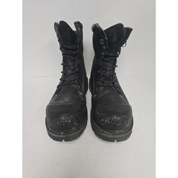 Dakota Men's 529 HD3 8 STSP Injected Welt Boots Black/Black Size 10M